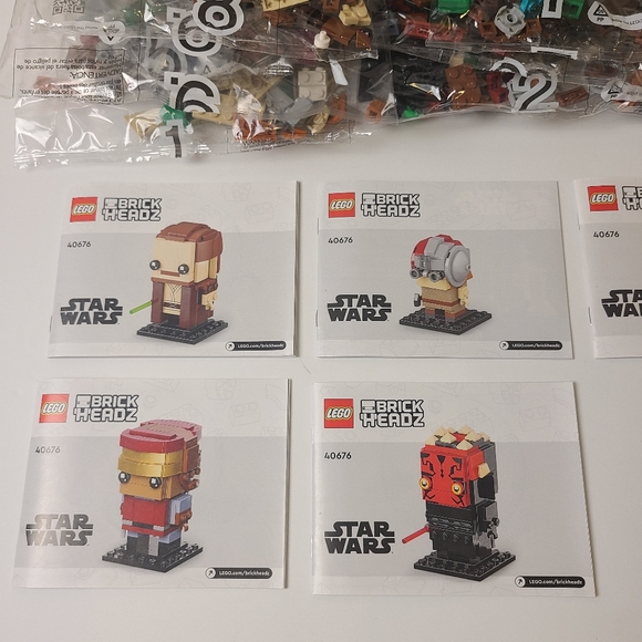 LEGO STAR WARS - #40676 The Phantom Menace BrickHeadz *** EXCLUDES QUEEN AMIDALA - Picture 5 of 6